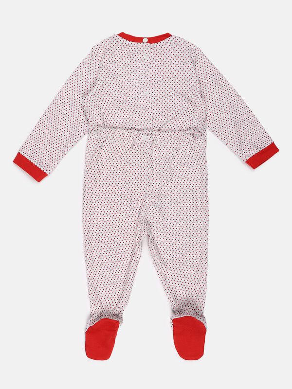 Set Of 2 Pcs Babysuit -Grey image number 3